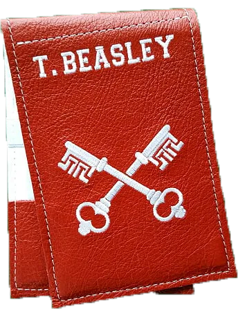 Leather Yardage Book Cover