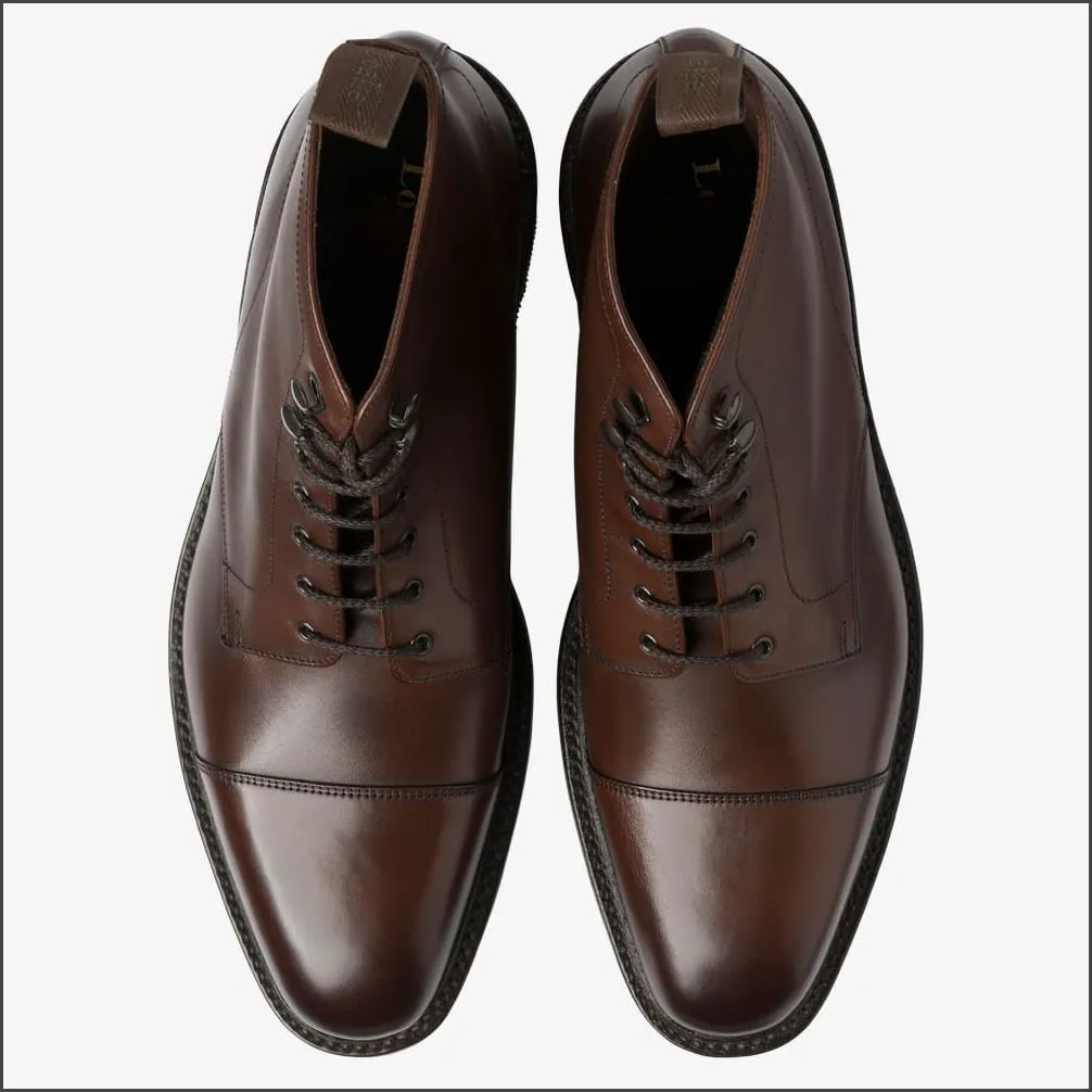 Loake Roehampton Dark Brown Leather Boot*