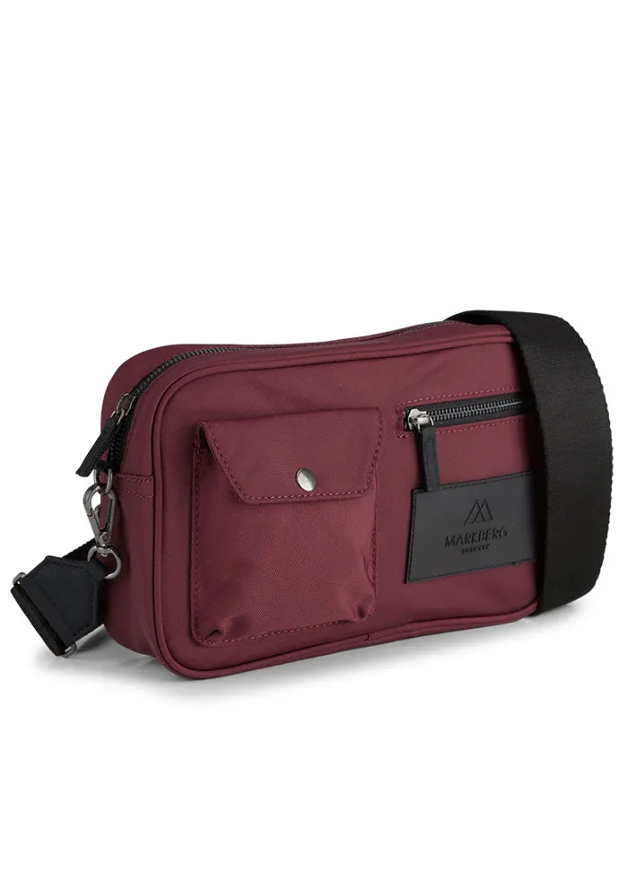 Markberg Darla Crossbody Taske - Recycled - Burgundy