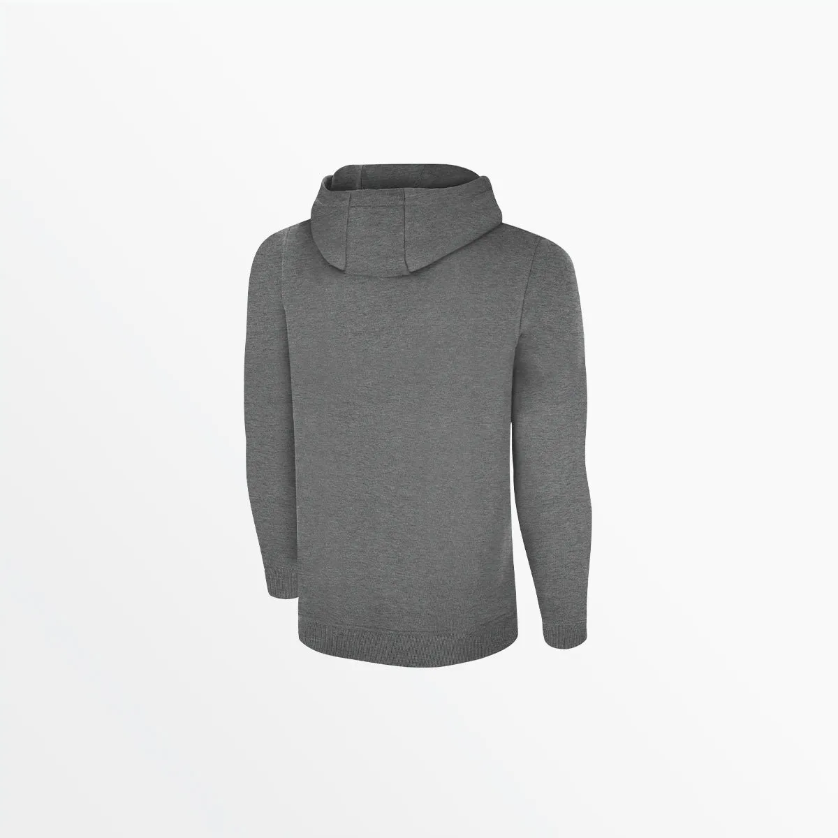 MEN BASICS FLEECE ZIP UP HOODIE