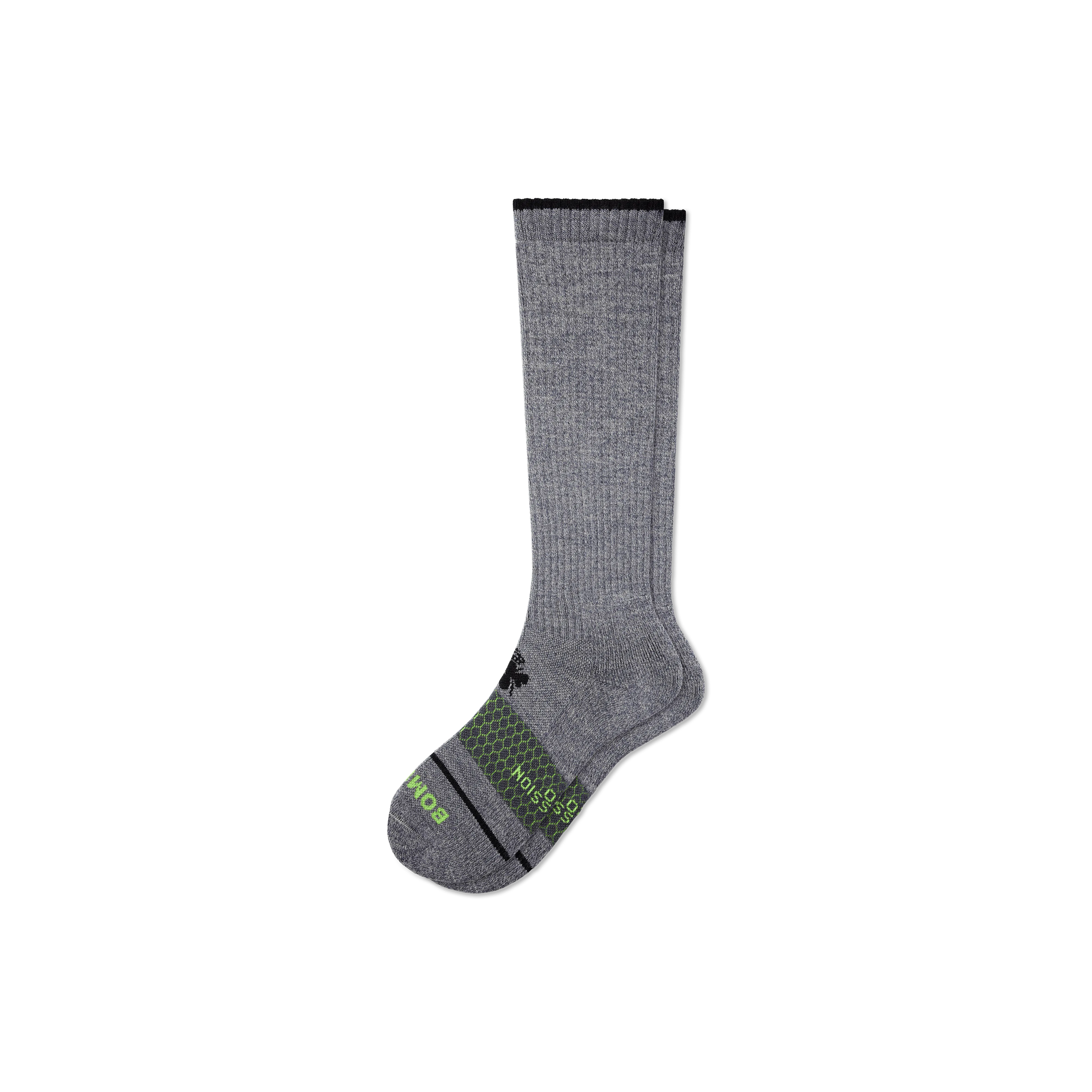 Men's Merino Wool Blend Everyday Compression Socks (15-20mmHg)