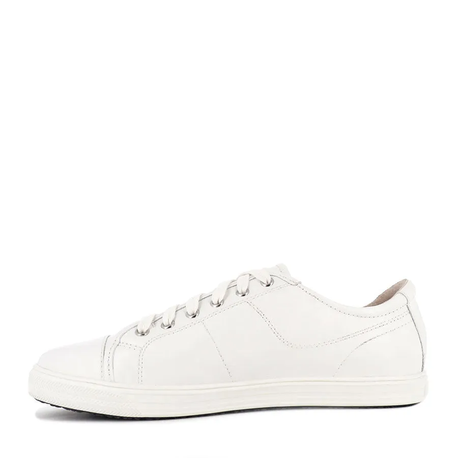 NAT II - WHITE LEATHER