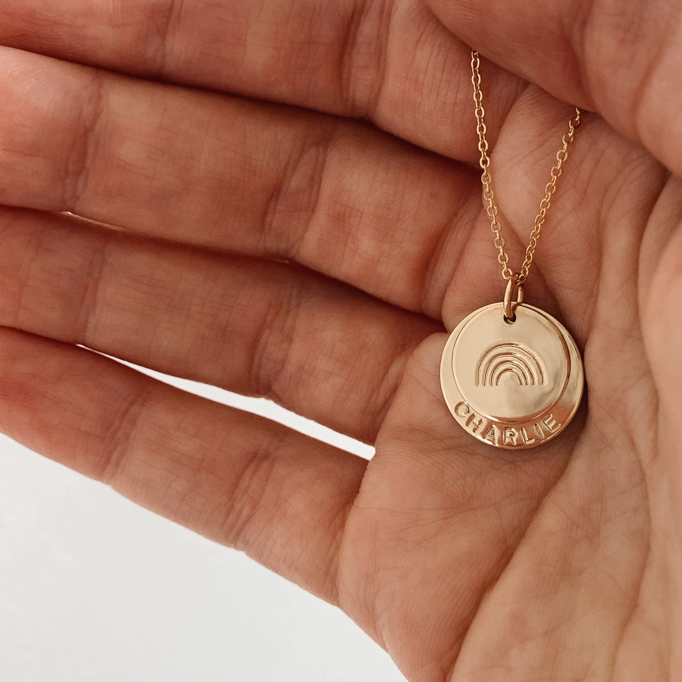 Nora Disc Necklace