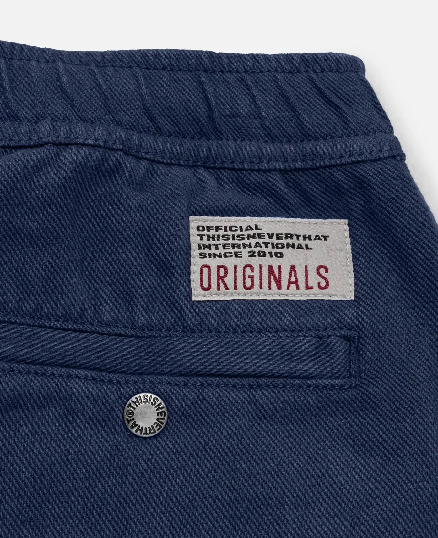 Overdyed Twill Pants (Navy)