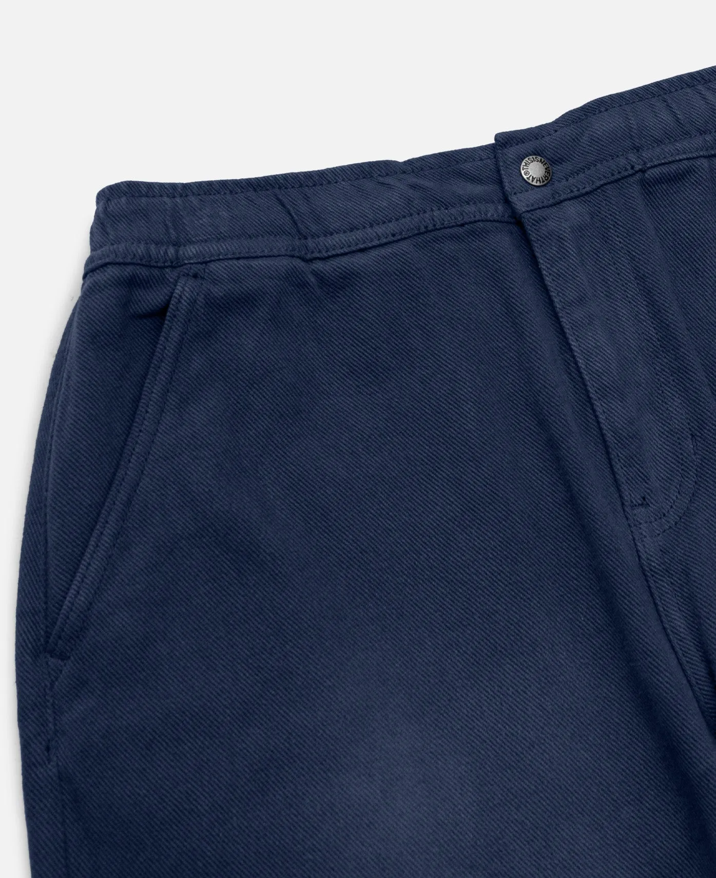 Overdyed Twill Pants (Navy)