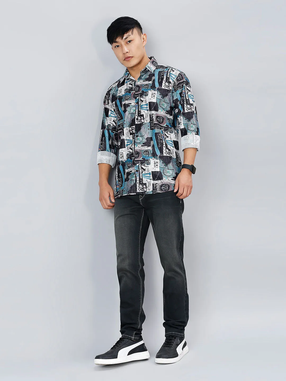 Porto Printed Men's Shirt