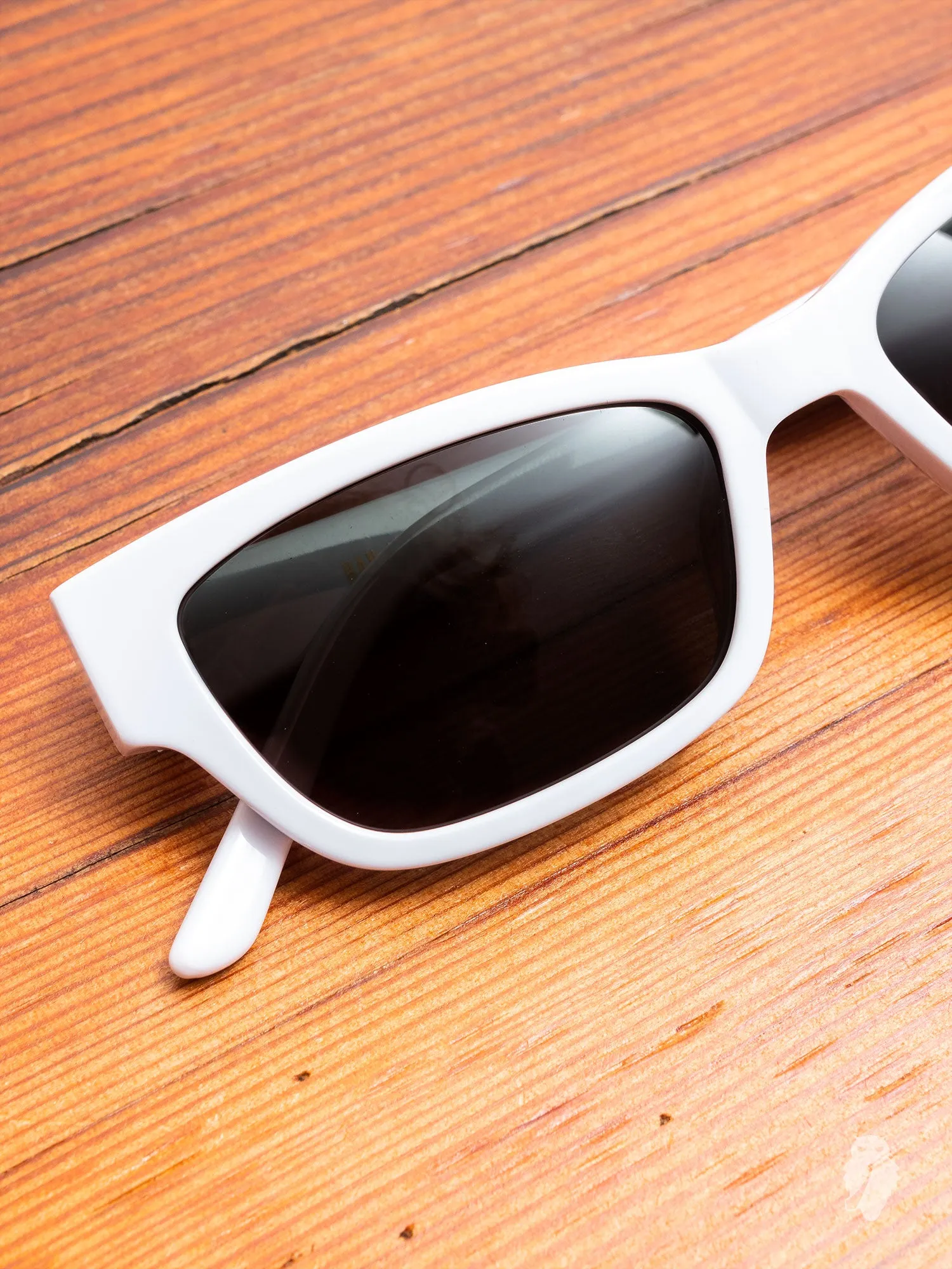 "Moon" Sunglasses in White