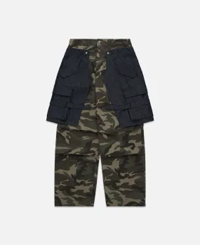 Raptor Layered Cargo Pants (Green)