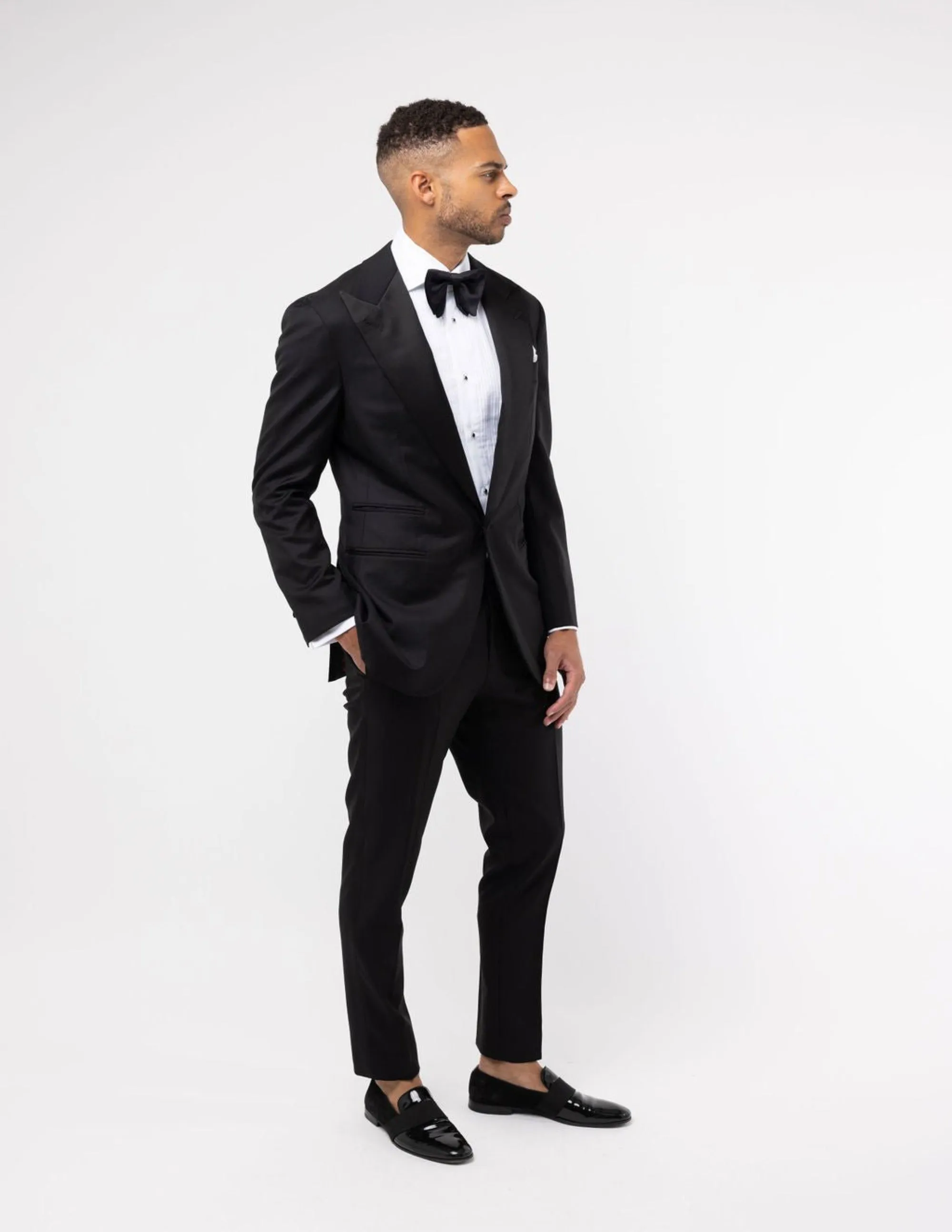 Single-Breasted Tuxedo Suit