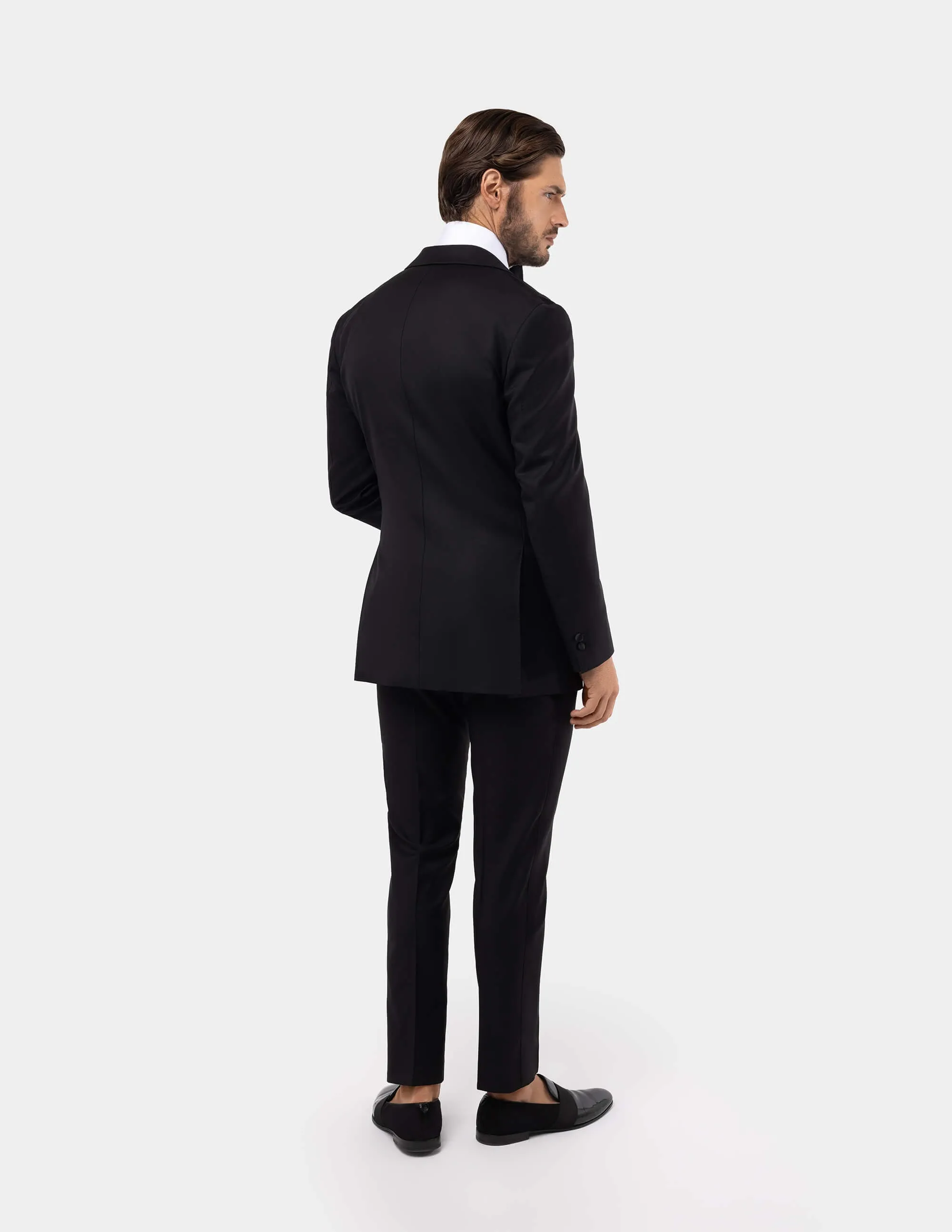 Single-Breasted Tuxedo Suit