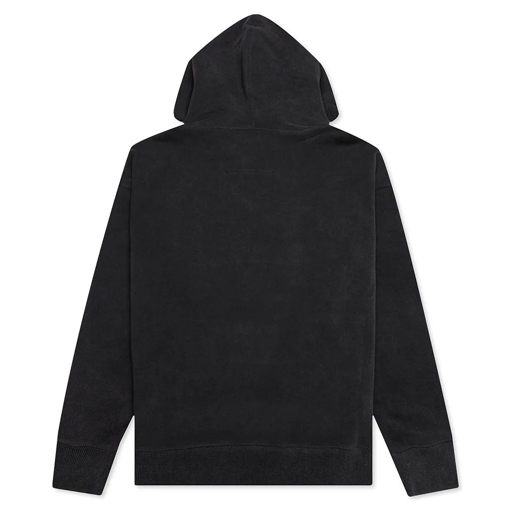 Slim Fit Hoodie - Faded Black