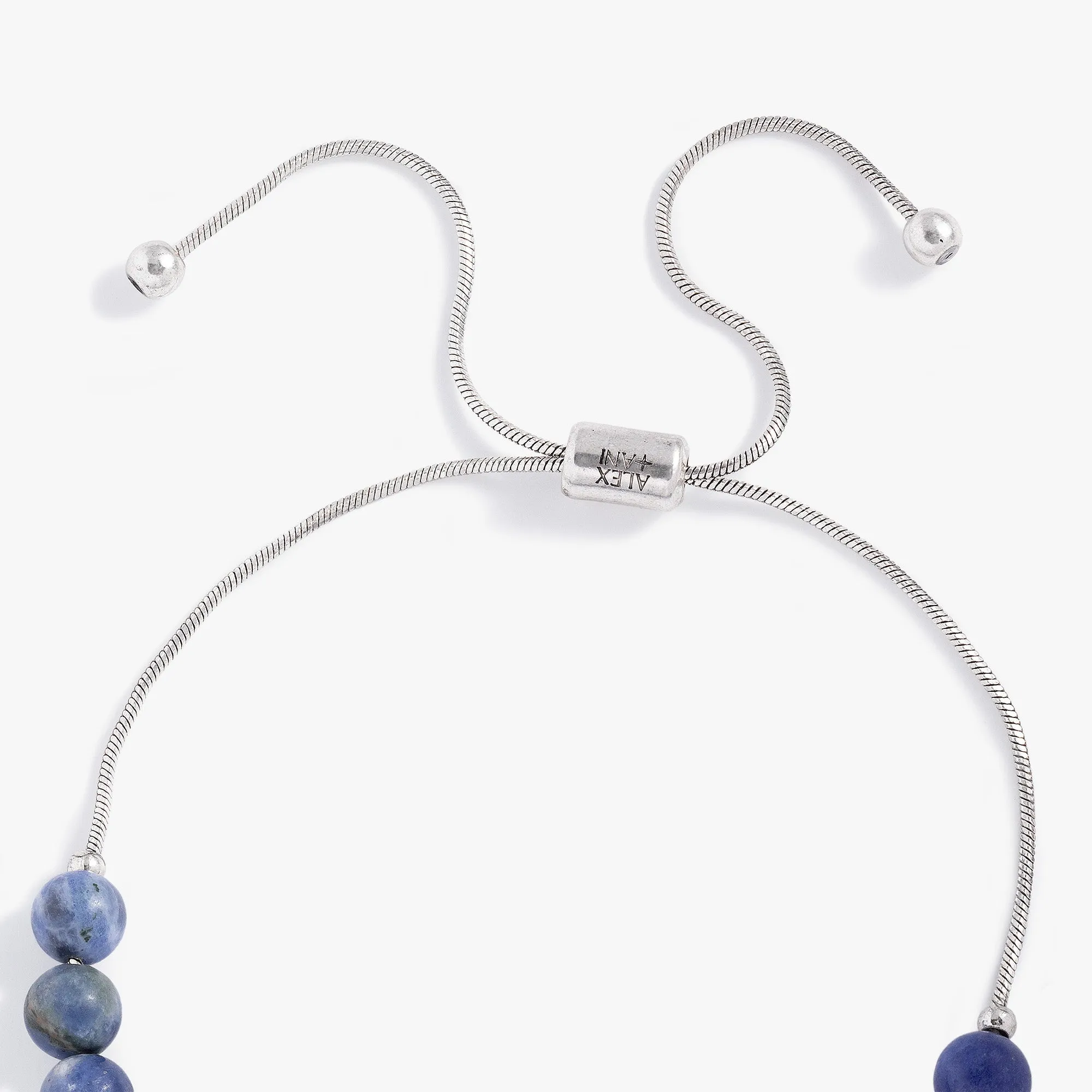 Sodalite Multicharm Bolo Bracelet