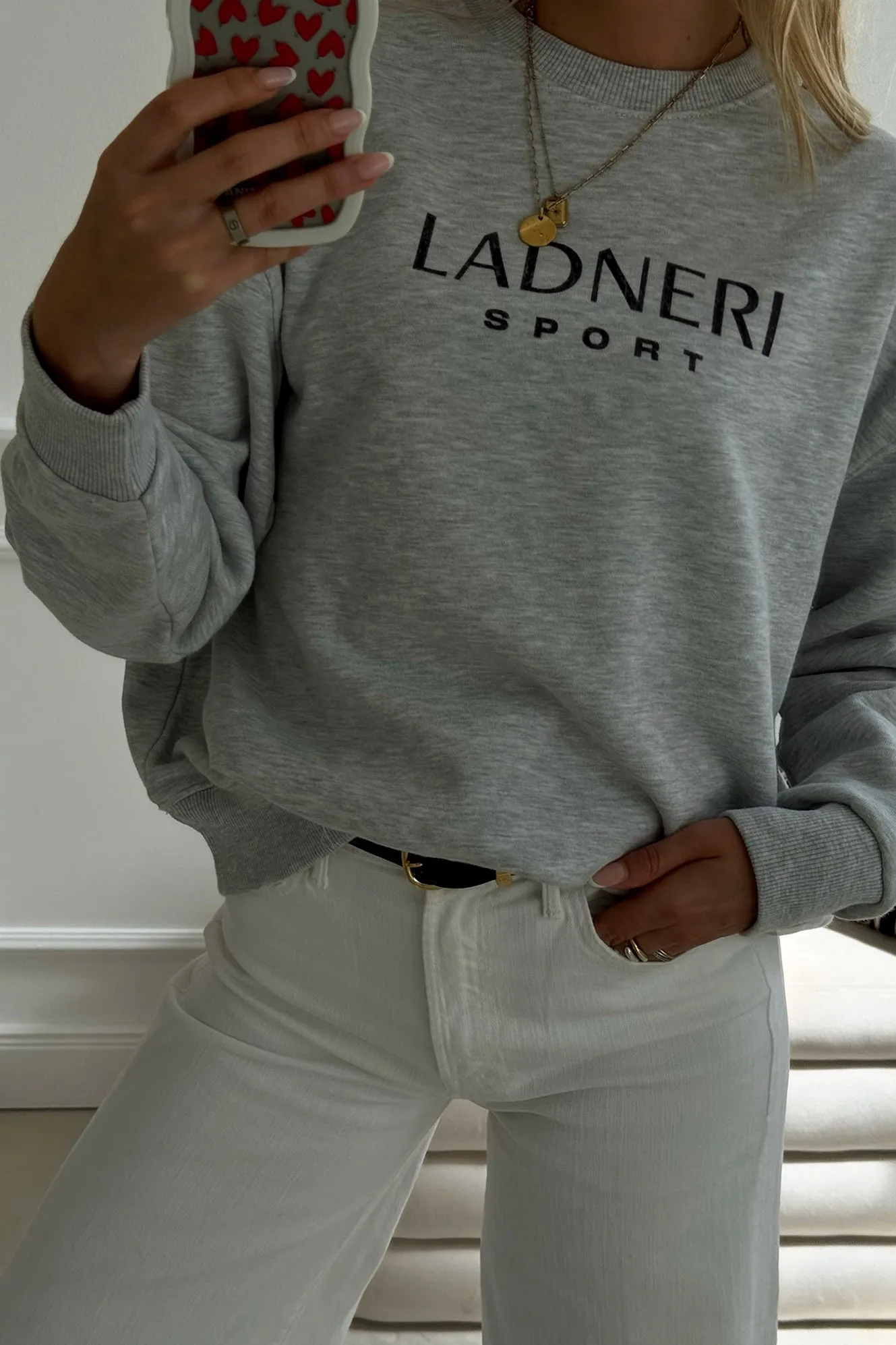 Sweatshirt L’Équipe in Vintage Grey