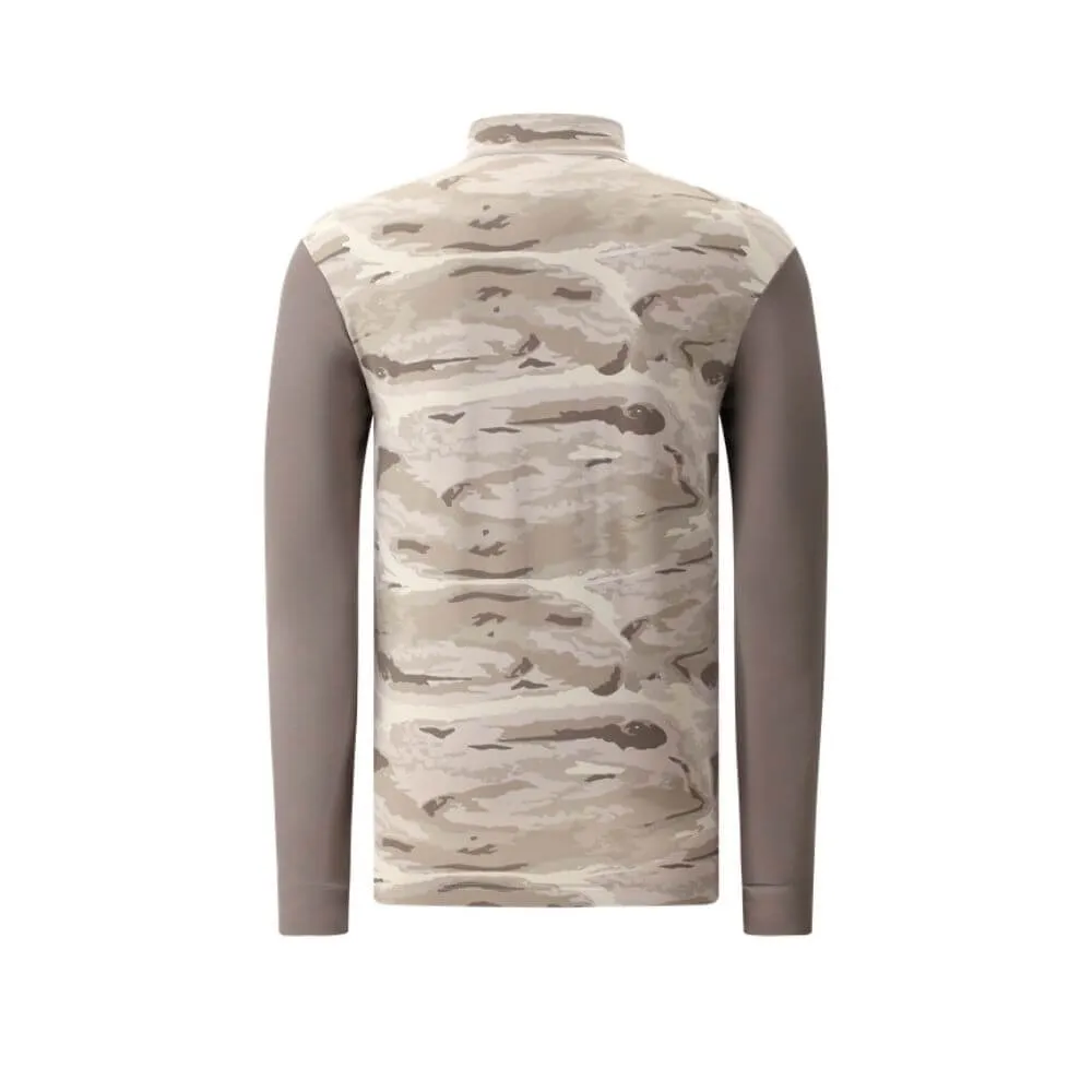 TROTTER | CAMO PRO THERM QUARTER ZIP