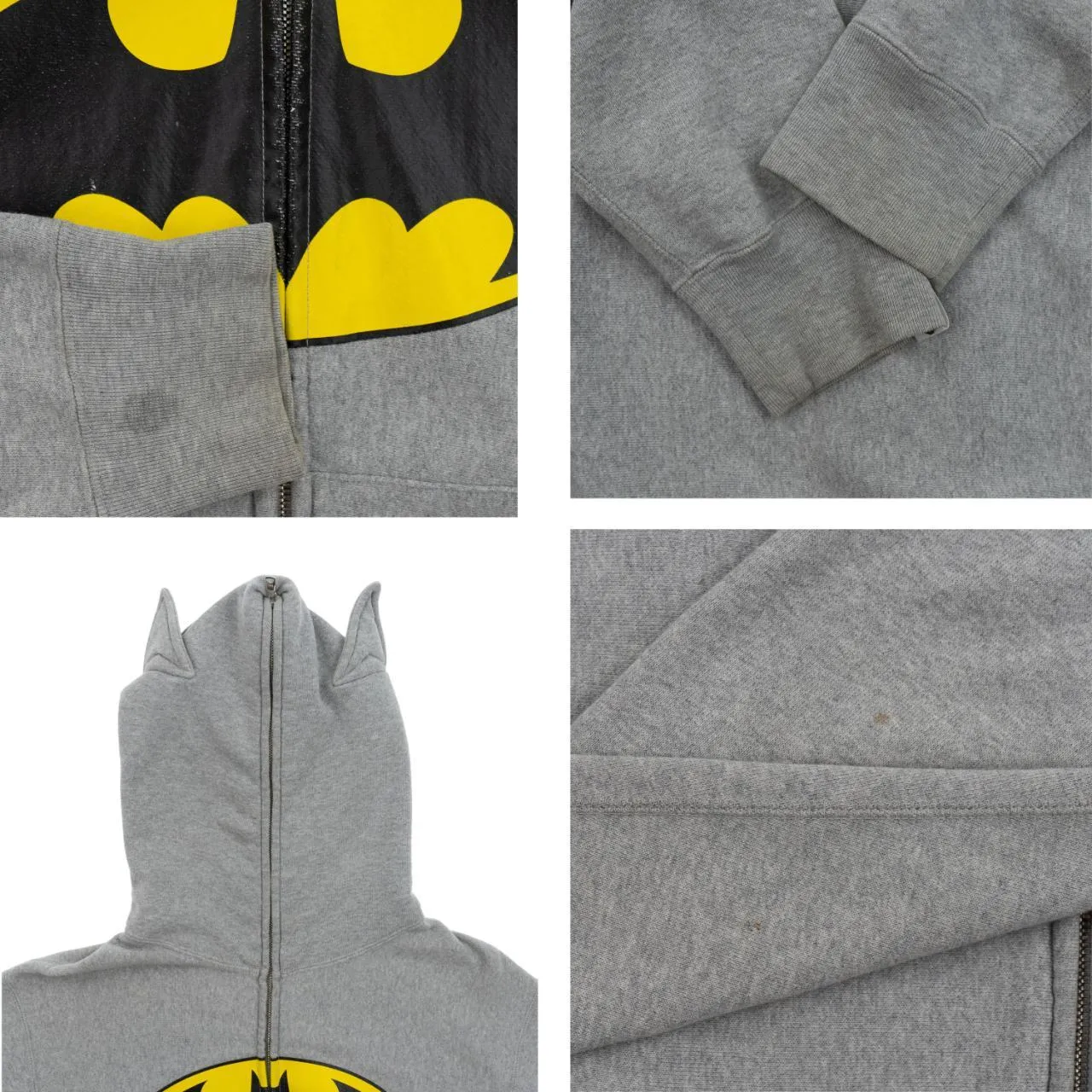 Vintage Bape Batman Full Zip Hoodie Size S