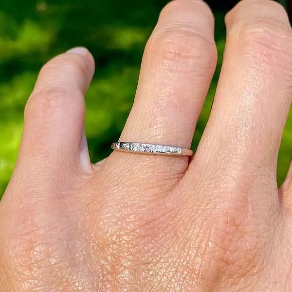 Vintage Diamond Wedding Band