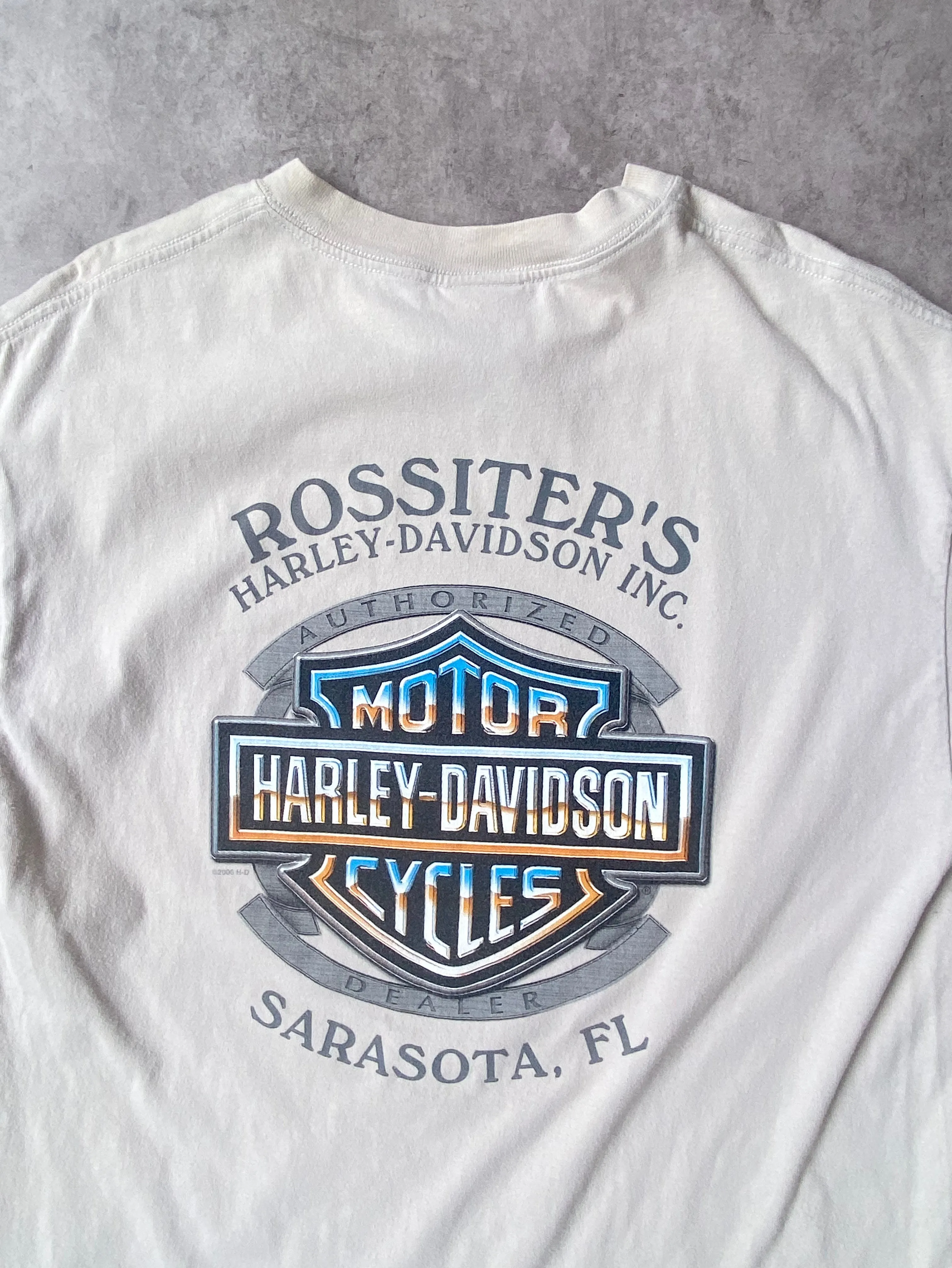 Vintage Harley Davison Sarosta, FL Tee (L)