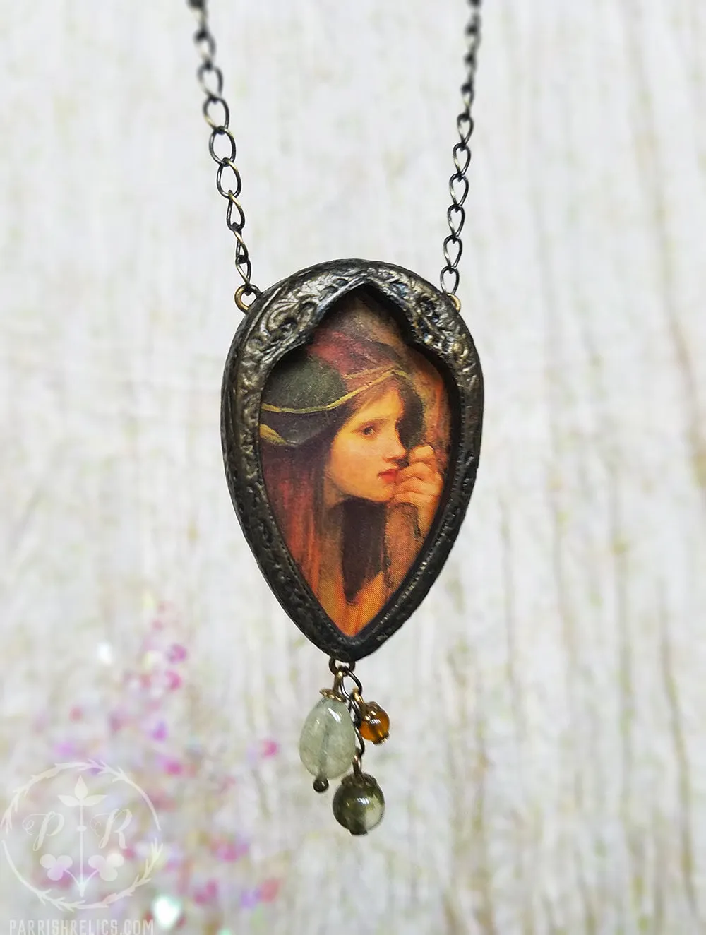 Waterhouse Naiad Arch ~ Pictorial Shrine Amulet