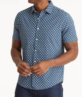 Wrinkle-Free Performance Short-Sleeve Flores Shirt