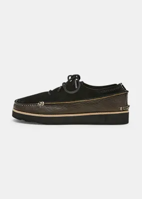 Yogi x Universal Works Finn III Shoe on EVA - Black/Khaki