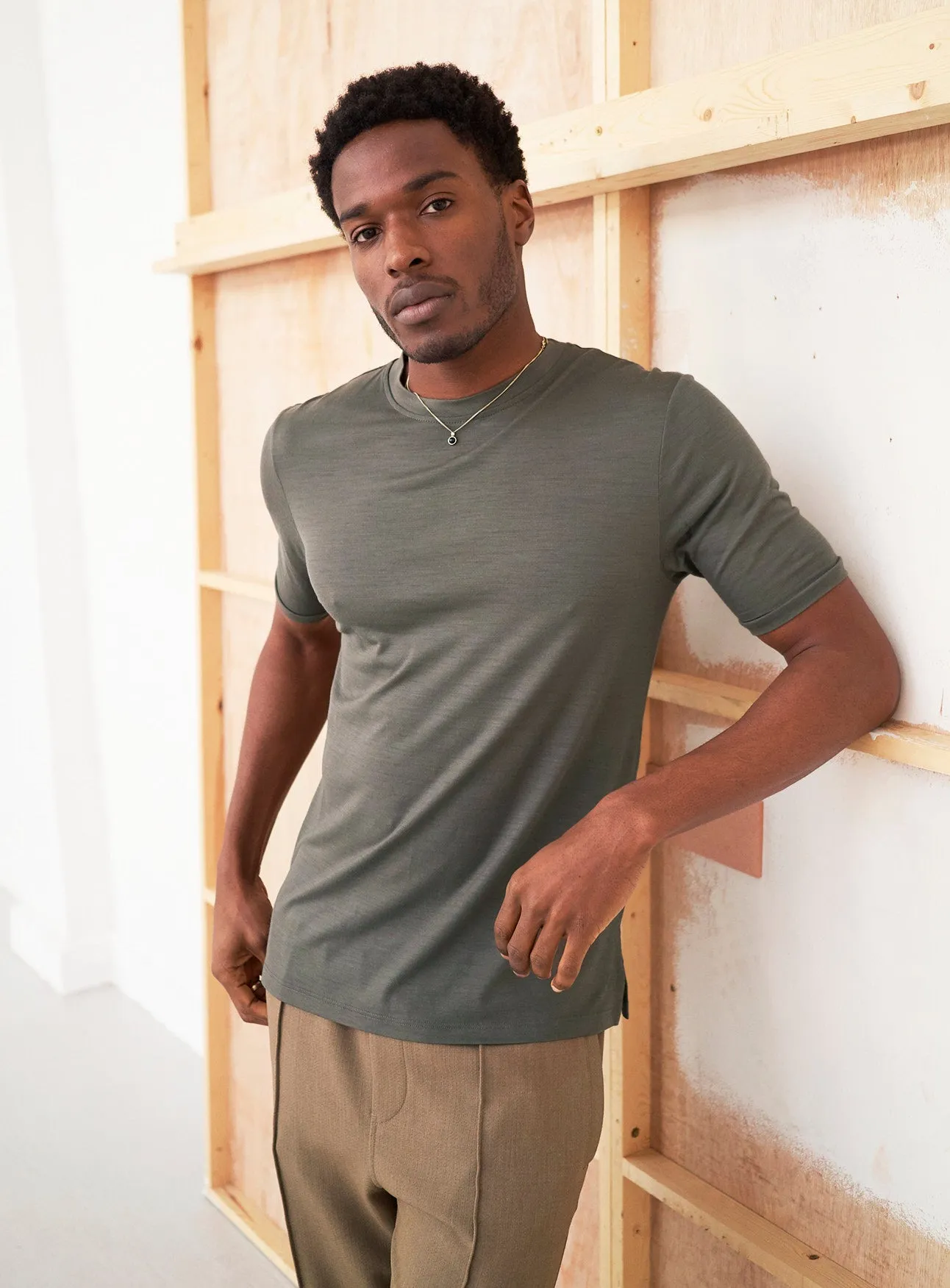 ZQ Merino Neem Green T-Shirt